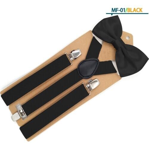 New parent-Kids suspenders sets withbowties adult suspenders sets for night evening partys or daily use clothing garments