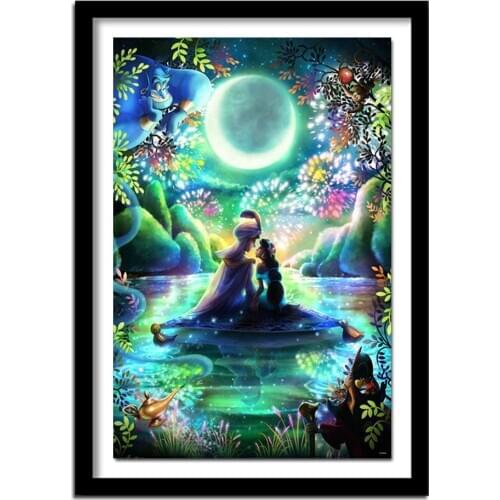 Full Square/Round Drill 5D DIY Diamond Painting "Cartoon princess" Embroidery Cross Stitch Home Decor Gift A01154