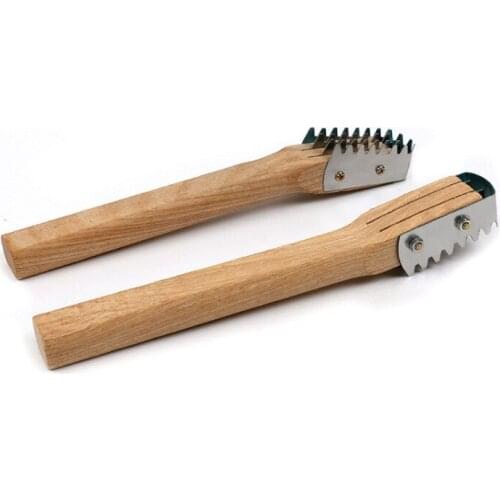 Stainless Steel Four-Tooth Fish Scales Remover Fish Scales Remover Wiper Fish Scales Scraping Graters Kitchen Accessorie