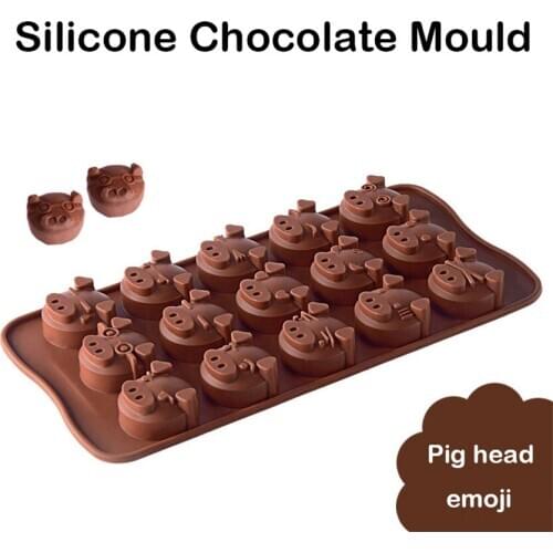 Silicone Chocolate Mold Chocolate baking Tools Non-stick Silicone cake mold Jelly and Candy Mold 3D mold Decoration DIY