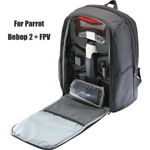 Ultralight Drone Nylon Backpack Portable Waterproof Storage Bag Black Suit Tool Accommodating Parrot Bebop 2 Drones And Fpv