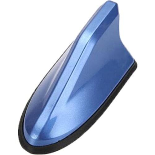 X7AE Universal FM Signal Amplifier Car Radio Aerials Shark Fin Antenna Car Roof Decor