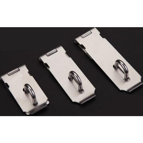 Cabinet Box Hasp Lock SUS304 Stainless Steel Case Spring Latch Catch Toggle Locks For Drawer Gate Door Furniture Hardware