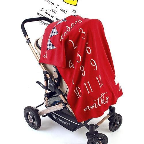 100*80cm Baby Blankets Newborn Knitted Crib Bedding Covers Super Soft Infant Boy Girls Stroller Swaddle Blanket Baby Photo props