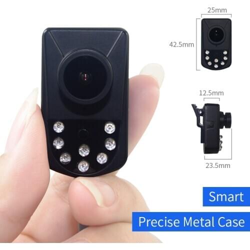 2.0MP Mobile USB Security Camera Metal Shell IR Night Vision Wearable Rotatable Clip Mini Size Android Extended Camera USB