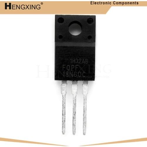 5piece FQPF18N60C FQPF18N60 18N60 TO-220F new original Immediate delivery In Stock