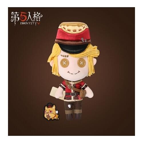 Anime Game Identity V Official Victor Grantz Change Suit Dress Up Clothing Survivor Postman Cosplay Plush Doll Plushie Toy Gifts