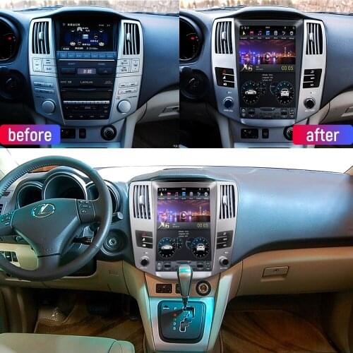 11.8" Car radio Multimedia Player Car GPS Navigation For-Lexus RX RX300 RX330 RX350 RX400H 2004-2008 Car DVD Player Car Stereo