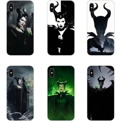 Witch maleficent Accessories Phone Cases Covers For Samsung A10 A30 A40 A50 A60 A70 M30 Galaxy Note 2 3 4 5 8 9 10 PLUS