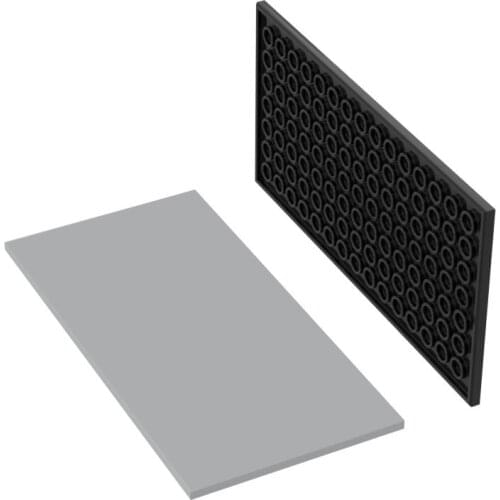 BuildMOC Compatible Assembles Particles 90498 8x16 light panel Building Blocks Parts DIY LOGO Educational gift Toys