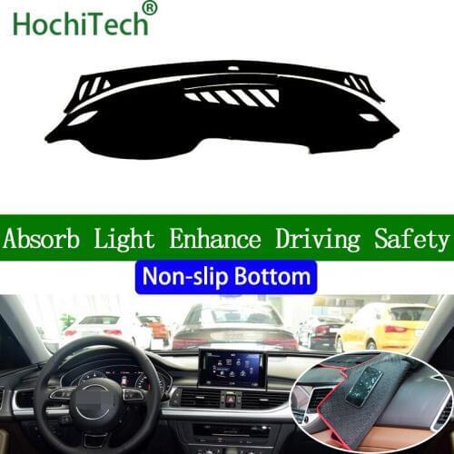 For AUDI A6 A6L 2012-2018 Left Rudder interior Accessories Car Dashboard Cover Dash Mat Anti-slip Anti-Dirty Dashmat Pad