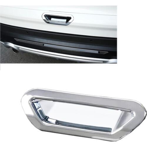 Chrome Rear Trunk Tailgate Door Handle Bowl Cover Trim Molding Garnish For Ford Escape Kuga 2013 2014 2015 2016 2017