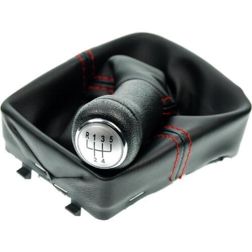 5 Speed Transmission Shifter Lever Cover Auto Manual Car Gear Shift Knob Cover For Volkswagen Polo 9N 9N2 9N3 Year 2001-2009