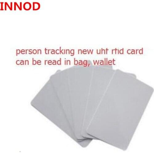 Stuff attendance uhf RFID long range pvc card 860-960mhz epc gen2 with stronger sensitivity can be used on pocket