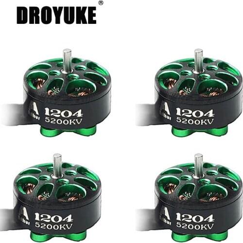 FlashHobby Arthur A1204 1204 5200kv 2-4S micro Brushless Motor For FPV Racing drone Mini Multirotor 100-150mm frame kit