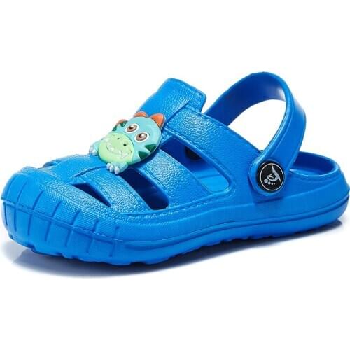 Boy Children Baby Clogs Kids Summer Croc Mules Garden Beach Cave Candy Color Hole Shoes For Boys EUR24 25 26 27 28 29 30 31