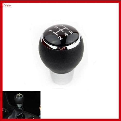 New Manual Transmission 5 Speed Gear Shift Knob For Mitsubishi Lancer EX Honda FIT CITY Gear Ballhead