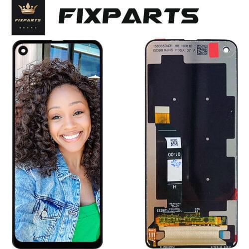 Original For Motorola Moto One Vision LCD one vision Display Touch Screen Sensor Panel Digiziter Assembly New For moto P50 LCD