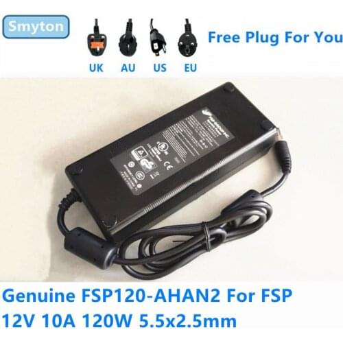 Original FSP 12V 10A 120W 5.5x2.5mm FSP120-AHAN2 AC Switching Power Adapter For 120W Laptop Power Supply Charger