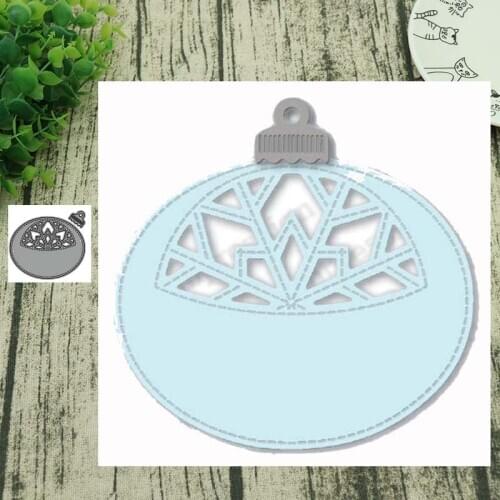 Christmas balls METAL CUTTING DIES Stencil Scrapbooking Photo Album Card Paper Embossing Craft DIY