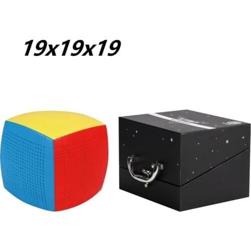 Shengshou 19x19x19 Magic Cube Puzzle Game Toy Professional 19 High Layers Speed Puzzle Challenge Stickerless 19x19 Cubo Magico