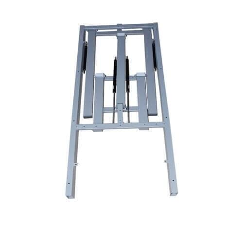 In-cabinet wall-mounted folding table, hardware frame, hardware retractable, convertible dining table to save space