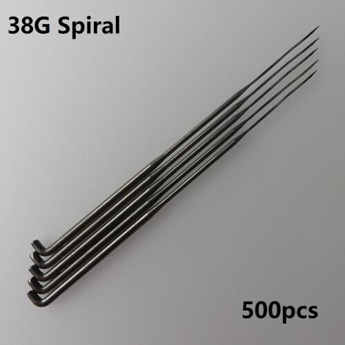 500pcs 38G Spiral triangle felting needles twisted triangle needles
