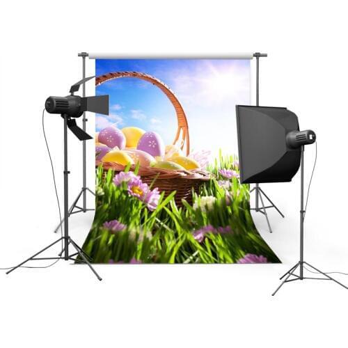 Decoration Easter day photo backgrounds vinyl baby photography backdrop of child photographer studio props fotografia GE-086