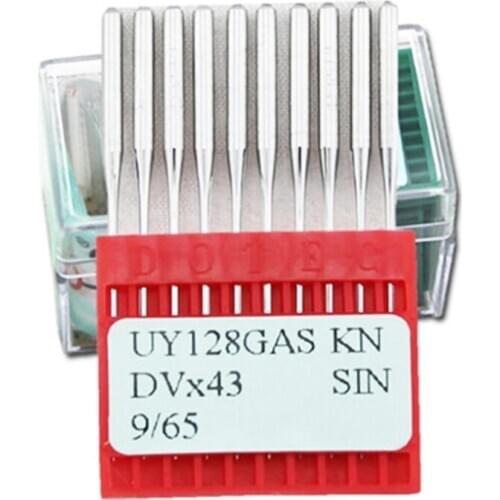 1 BOX For 100 PCS YUK sewing machine parts DOTEC UY128GAS Needle Interlock sewing machine needle
