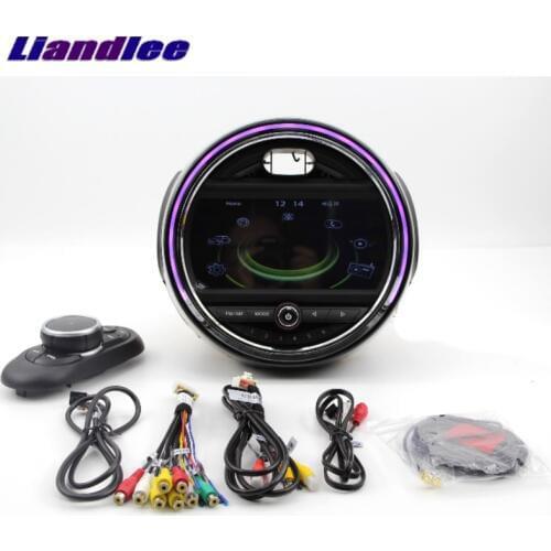 For Mini One Cooper Hatch F55 F56 2014~2018 Liandlee Car Multimedia Player With iDrive Button Car Radio Stereo GPS Navigation