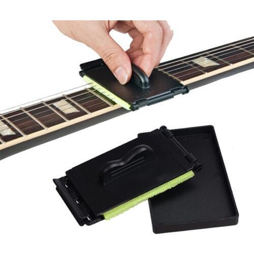 Ergonomic Electric Guitar Bass Strings Scrubber Rub Cleaning Maintenance Care Guitar String Cleaner Instruments Accessories