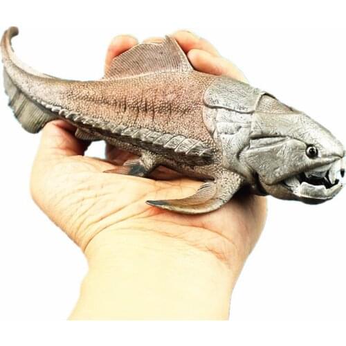 20cm Dinosaurs Model Toy Dunkleosteus Dinosaur Fish Decoration Action Figure Model Toys For Children Collection Brinqued