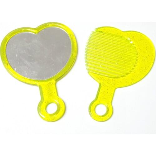 12 Set Mini Mirror w/ Hair Comb E309 Girls Kids Princess Birthday Party Favor Craft Toys Pinata Bag Filler Loot Gag CARNIVAL
