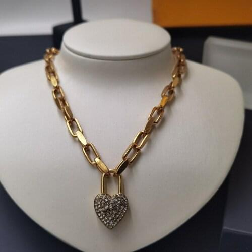 Fashion Party Jewelry Love The Necklace choker Necklace Vintage gold Chain Jewelry letter name sweater chain Neckalce