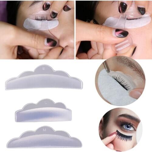 New Silicone Eyelash Perm Pad Recycling Lashes Shield Lifting Curlers 3D Eyelash Makeup Accessories Applicator Tools