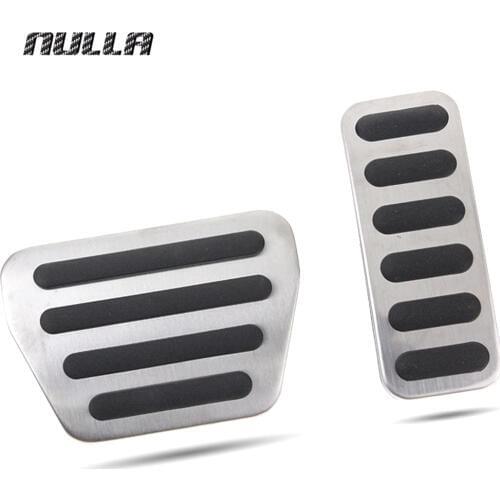 NULLA LHD Stainless Steel For Land Rover Range Rover Sport 2014 2015 2016 Fuel Gas Accelerator Pedal Pads Brake Pedals