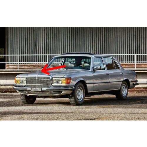 For Mercedes w116 Hood Star Emblem Front Badge S Class 1972-1980 Aftermarket A1155860288