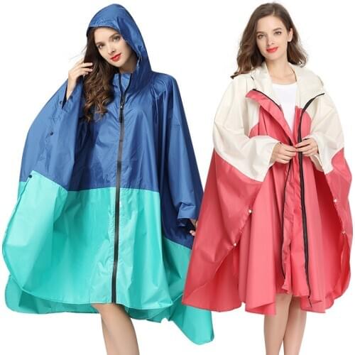 New Arrival Big Size XXL Cloak Men And Women Rain Coat Lightweight Poncho Waterproof Raincoat Adults Outdoor Windproof Rainwear