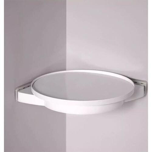 Bathroom 360 Degree Rotating Triangle Shelf Kitchen Toilet Shelf Corner Shelf Bathroom Storage Rack