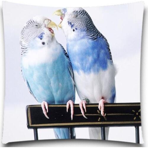 Bird Parrot Cotton Polyester Home Cushion cover 18*18 inch 5 size Pillow Case Comfortable Back Throw Wedding Pillow Cover