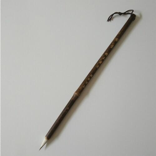 Qiuhao Xuan wolf and sheep with small regular script writing spirit flying sutra writing body Zhong Zhou Wang Xizhi writing