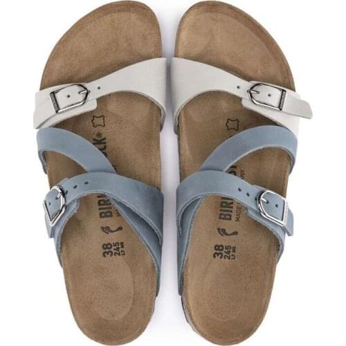 Outside Ladies Slides Trendy Women Shoes Square Leather Fashion Flat Bottom Female Slippers