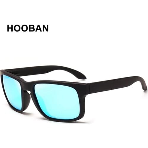 2021 New Square Polarized Sunglasses Men Women Classic Black Rectangle Sun Glasses For Male Fashion Sport Shades Goggle UV400