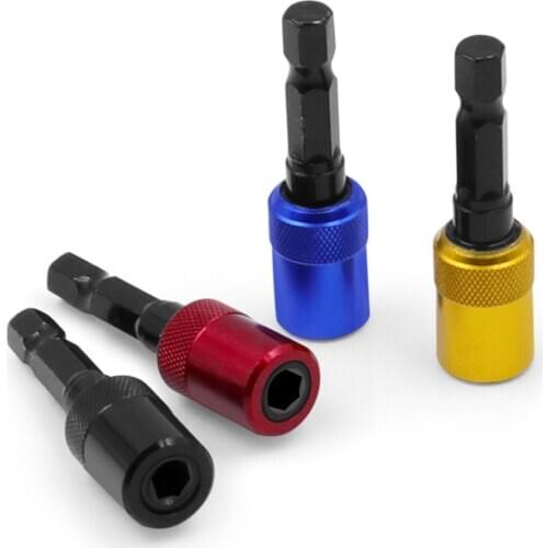 Electric Drill Rod Practical Screwdriver Lengthened Conversion Batch Extension Bit Adapter Hexagon Handle Connecting Rod