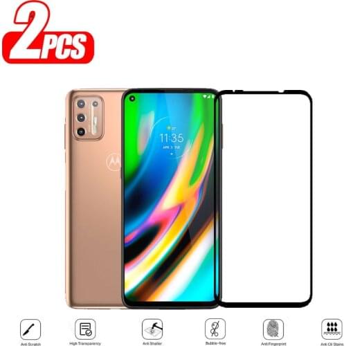 For Motorola Moto G9 Plus protective glass film For Moto G9 Plus Tempered glass film Full XT2087-1 Mobile phone screen protector