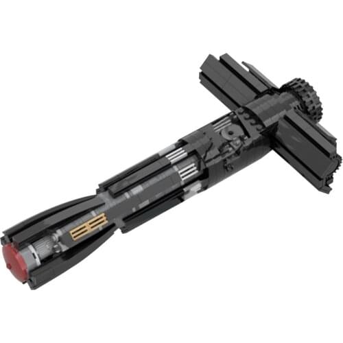 Star Space War Figures Ren and Dark Lord Emo Kid Lightsaber Hilt Model Laser Sword Combat Weapon Building Blocks Kids Toys