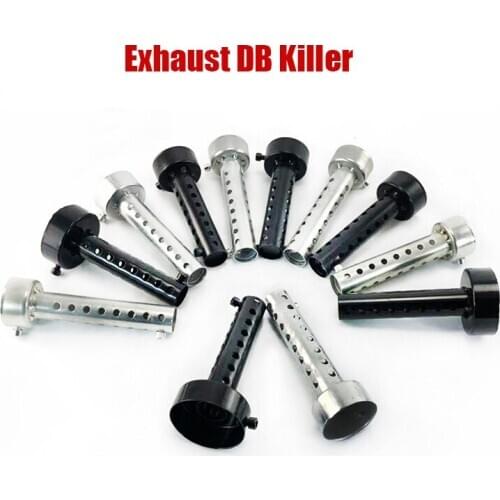 1pc Universal Exhaust DB Killer Removable Silencer Sound Noise Eliminator Modified For Motorcycle Exhaust Muffler Tail Pipe