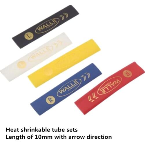 20pcs Heat shrinkable tube insulation sleeve heat shrinkable glue sleeve with direction arrow 6mm8mm10mm cable general