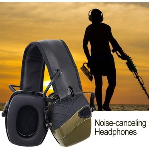 2021 Tactical Electronic Shooting Earmuff Anti-noise Headphone Sound Amplification Hearing Protection Headset Foldable Hot Sale