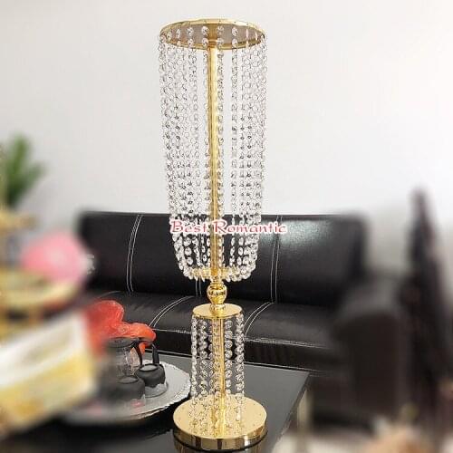 5pcs 31.4'' tall acrylic crystal wedding road lead wedding centerpiece event wedding decoration/event party decoration for table